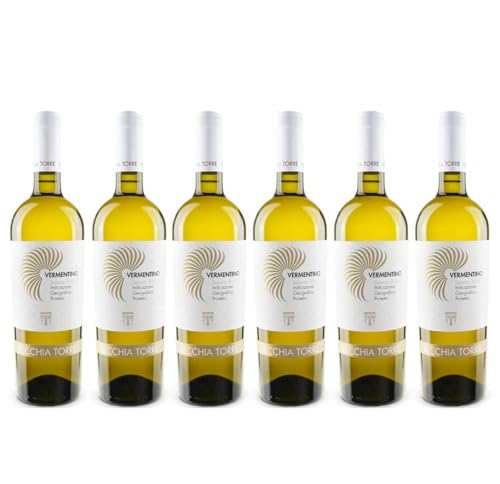 6 VERMENTINO Salento Vecchia Torre 75 cl. von Vecchia Torre