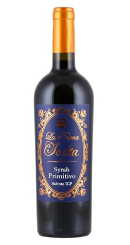 La Prima Scelta Syrah - Primitivo 2021 | Rotwein | Apulien – Italien | 1 x 0,75 Liter von Vecchia Torre