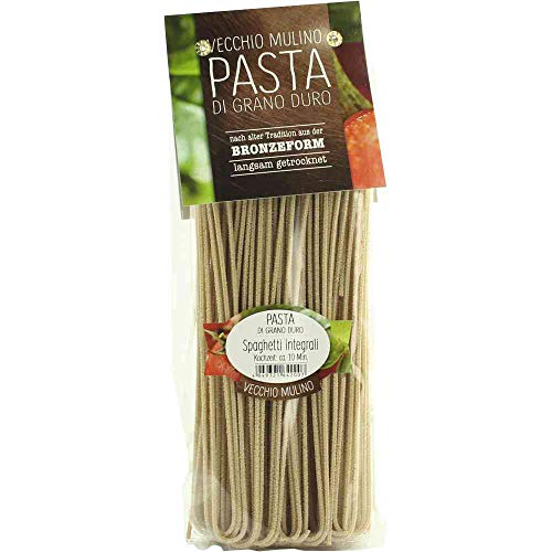 Pasta Spaghetti Integrali Orig. italienische Pasta Vegan Vecchio Mulino Italien 250g-Pac von Vecchio Mulino