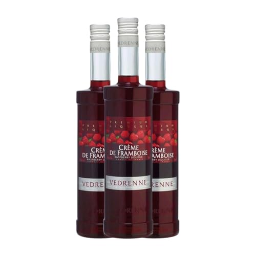 Cremelikör Védrenne Framboise Nuits-Saint-Georges 70 cl (Karton mit 3 Flaschen von 70 cl) von Védrenne