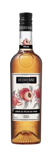 Vedrenne Creme de Peche de Vigne - Weinbergpfirsich Likör 0,7 Liter 15% Vol. von Vedrenne