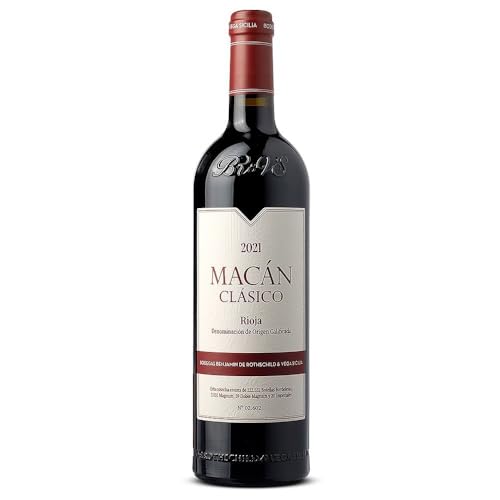 Macan Clasico 2021 | Rotwein | Rioja – Spanien | 1 x 0,75 Liter Macan Clasico 2021 | Rotwein | Rioja – Spanien | 1 x 0,75 Liter von Vega Sicilia - Benjamin de Rothschild