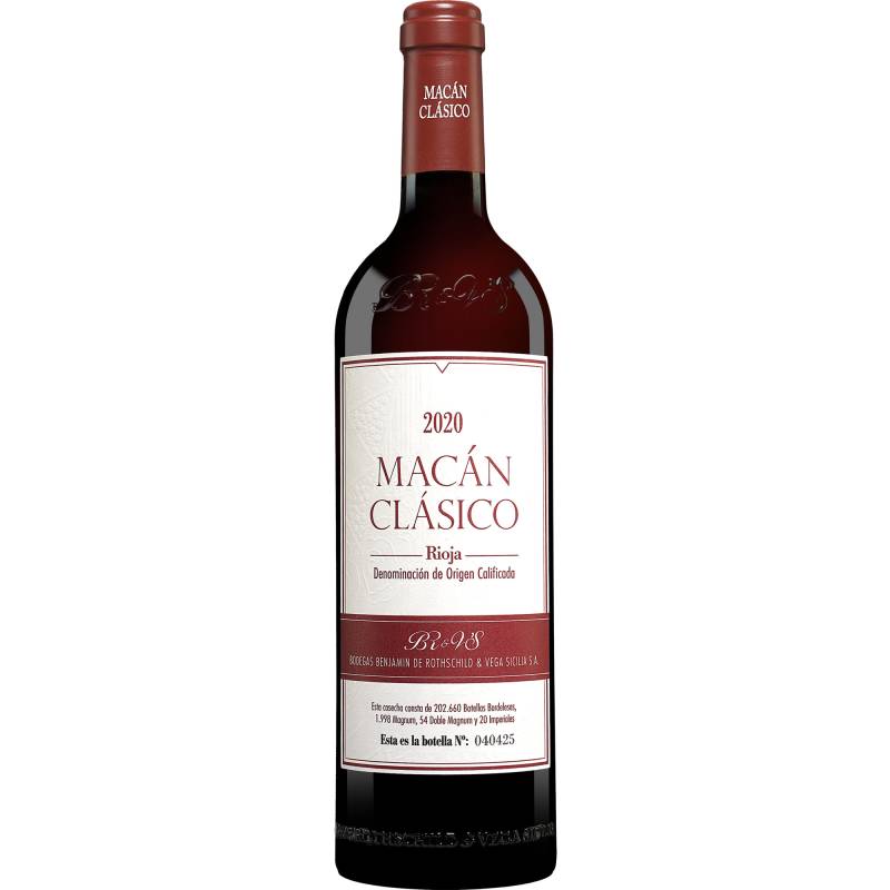 Vega Sicilia »Macán Clásico« 2020  0.75L 14% Vol. Rotwein Trocken aus Spanien von Vega Sicilia