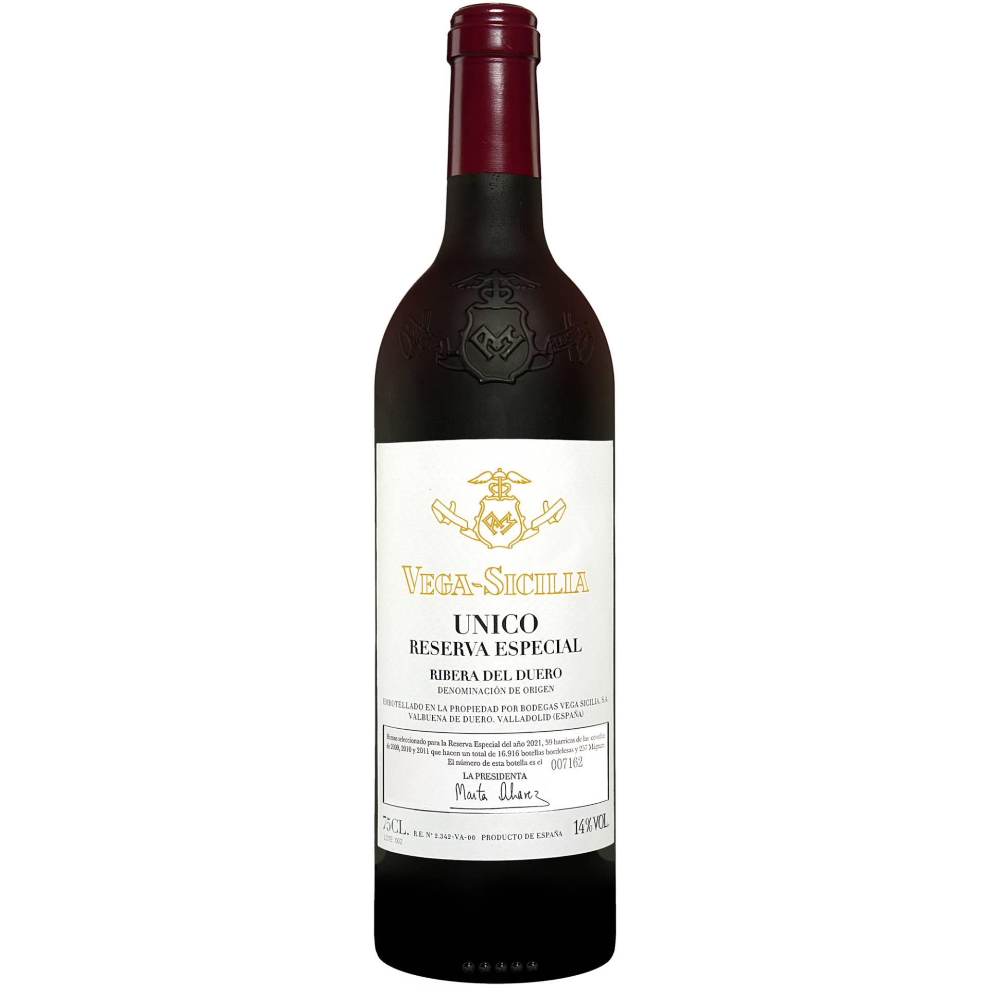 Vega Sicilia »Único« Reserva Especial (09 10 11)  0.75L 14% Vol. Rotwein Trocken aus Spanien von Vega Sicilia