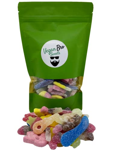 Vegan Bro SWEETS Big Bag sauer - 500g Vegane Fruchtgummis Weingummi Candy Bar - perfekt zum verschenken Vegan Bro SWEETS Big Bag sauer - 500g Vegane Fruchtgummis Weingummi Candy Bar - perfekt zum verschenken von Vegan Bro SWEETS