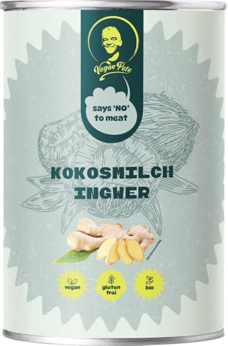 Kokosmilch Ingwer 12 x 400 ml von Vegan Pete