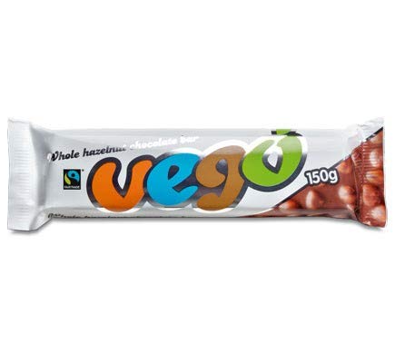Vego Schokoriegel 150 g | Vegane GIANDUJA Schokolade mit Haselnüsse | Vegan, Laktosefrei, Sojafrei, Glutenfrei Vego Schokoriegel 150 g | Vegane GIANDUJA Schokolade mit Haselnüsse | Vegan, Laktosefrei, Sojafrei, Glutenfrei von Vegan