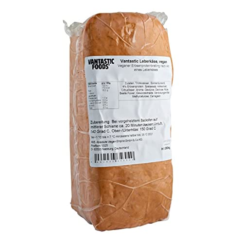 Veganer Vantastic foods VEGANER LEBERKÄSE 1000g | Fleischersatz Vegan/Vegetarisch | Ohne Fleisch auf Basis von Erbsenprotein | Vegane Lebensmittel | 1 kg Für Gastro & Imbiss Veganer Vantastic foods VEGANER LEBERKÄSE 1000g | Fleischersatz Vegan/Vegetarisch | Ohne Fleisch auf Basis von Erbsenprotein | Vegane Lebensmittel | 1 kg Für Gastro & Imbiss von Veganer