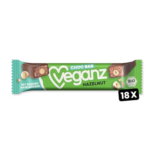 Veganz Bio Choc Bar, Haselnuss, 40 g Veganz Bio Choc Bar, Haselnuss, 40 g von Veganz