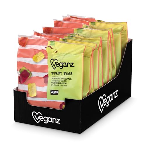 Veganz Gummy Bears 10er Pack | 10 x 100g | fruchtig lecker Veganz Gummy Bears 10er Pack | 10 x 100g | fruchtig lecker von Veganz