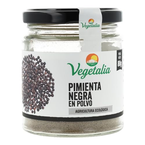 Pimienta Negra molida Bio 80g Vegetalia von Vegetalia