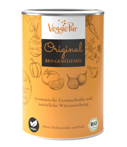 VeggiePur Bio Gemüse-Mix, 130 g (Das Original) von VeggiePur