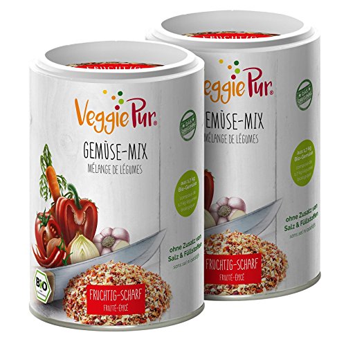 VeggiePur Bio Gemüse-Mix im 2-er Pack (Die Fruchtig-Scharfe) von VeggiePur