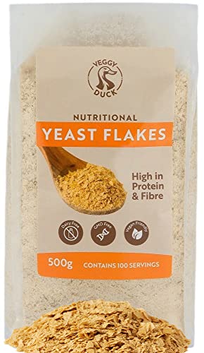 Veggy Duck - Nährhefe Flocken - Nutritional Yeast Flakes (500g) - Natürlich | Gentechnikfrei | Veganfreundlich | Veganer Käseersatz von Veggy Duck