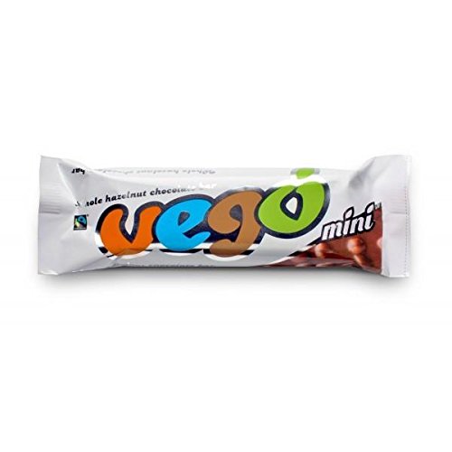 Vego Good Food | Mini Whole Hazel Chocolate Bar | 30 x 65G von vego