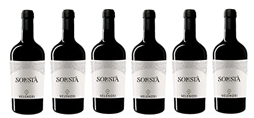 6x 0,75l - Velenosi - Solestà - Rosso Piceno Superiore D.O.P. - Marken - Italien - Rotwein trocken von Velenosi
