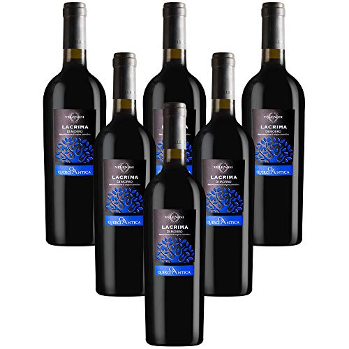 Lacrima di Morro d'Alba Klassiker D.O.C. Italienischer Rotwein VELENOSI (6 flasche 75 cl.) von Velenosi