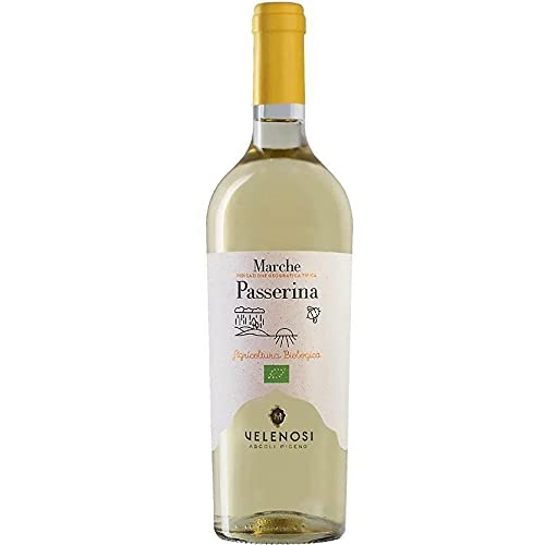 Passerina Marche Wein I.G.T. Italienischer weißer Bio-Wein (1 flasche 75 cl.) von Velenosi