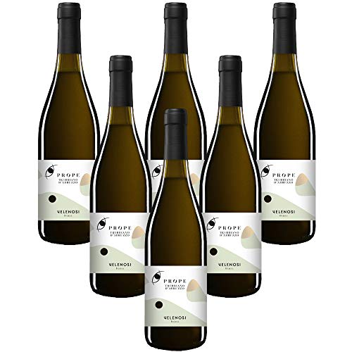 VELENOSI-Weine - Abruzzen-Marke PREPO Trebbiano D'Abruzzo D.O.C. Italienischer Weißwein (6 flaschen 75 cl.) von Velenosi