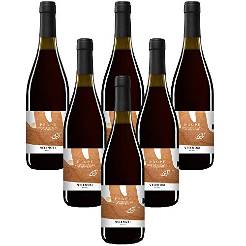 VELENOSI-Weine - Abruzzen-Marke PROPE Montepulciano d'Abruzzo DOC Italienischer Rotwein (6 flaschen 75 cl.) von Velenosi
