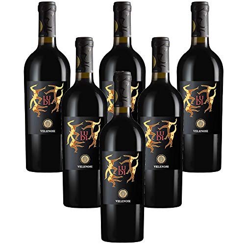 VELENOSI Weine - Ascoli Piceno (AP) - Italien Ludi - Rotwein Offida D.O.C.G. Italienischer Rotwein (6 flaschen 75 cl.) von Velenosi