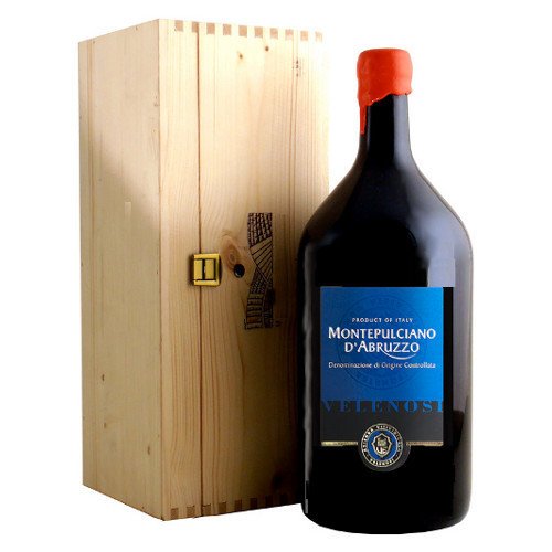 VELENOSI-Weine - Ascoli Pieno (AP) Italien Montepulciano D'Abruzzo DOC Italienischer Rotwein (1 MATHUSALEM 6 liter) von Velenosi