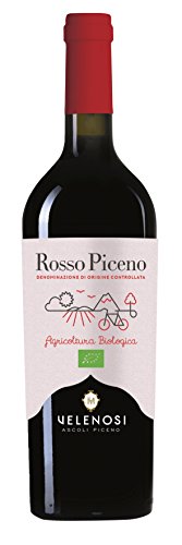 VELENOSI-Weine Bio-Wein Rosso Piceno DOC Italienischer Rotwein (1 flasche 75 cl.) von VELENOSI