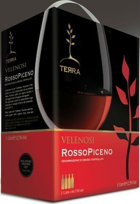 VELENOSI-Weine - Entry Level Rosso Piceno D.O.C. italianischer rotwein (1 bag in box 3 liter) von Velenosi