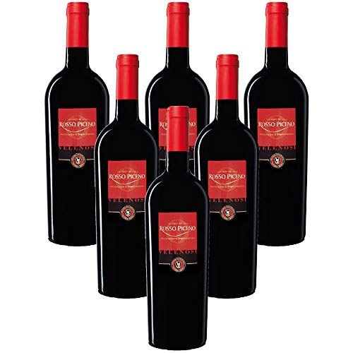 VELENOSI-Weine - Entry Level Rosso Piceno D.O.C. italianischer rotwein (6 flaschen 75 cl.) von Velenosi