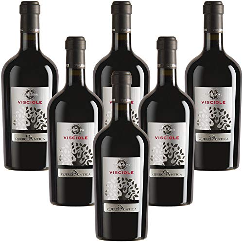 VELENOSI Weine - Querciantica Wine and Visciole - Auswahl Produktion von italienischen Rotweinen (6 flaschen 50 cl.) von Velenosi