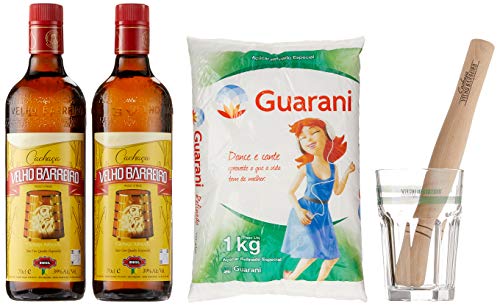 Velho Barreiro Caipirinha Set Cachaca (2 x 0.7 l) von Tirrito
