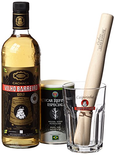 Velho Barreiro Caipirinha -Set Gold II (1 x 0.7 l) von Tirrito