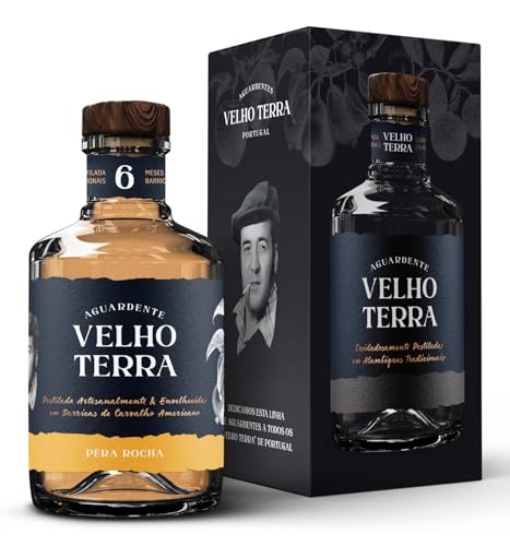 Aguardente Brandy Weinbrand Tresterbrand aus Portugal (BIRNE Pêra Rocha) von Velho Terra