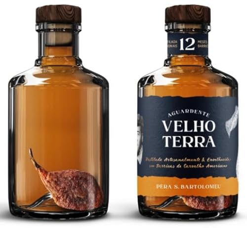 Aguardente Brandy Weinbrand Tresterbrand aus Portugal (BIRNE S. Bartolomeu) von Velho Terra