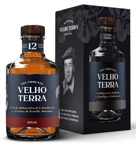 Aguardente GINJA Sauerkirsche Tresterbrand Brandy Weinbrand aus Portugal Aguardente GINJA Sauerkirsche Tresterbrand Brandy Weinbrand aus Portugal von Velho Terra
