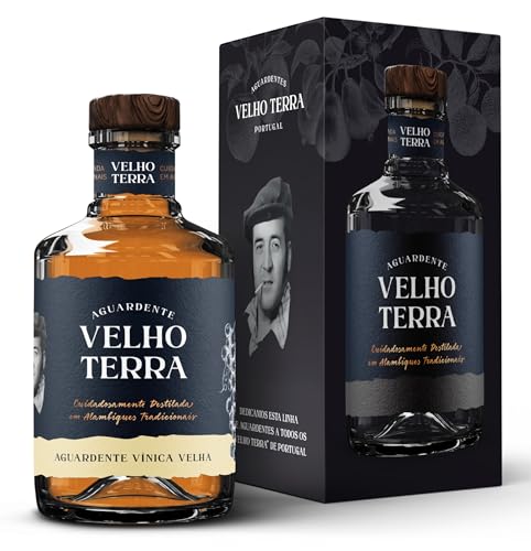 Aguardente Brandy Weinbrand Tresterbrand aus Portugal (VINICA (Gereift)) von Velho Terra