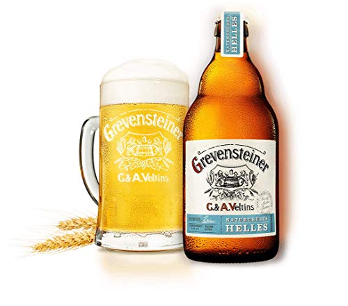 16 Flaschen Grevensteiner C & A. Veltins a 0,5l Bier naturtrübes HELLES inc. 1.28€ MEHRWEG Pfand von Veltins