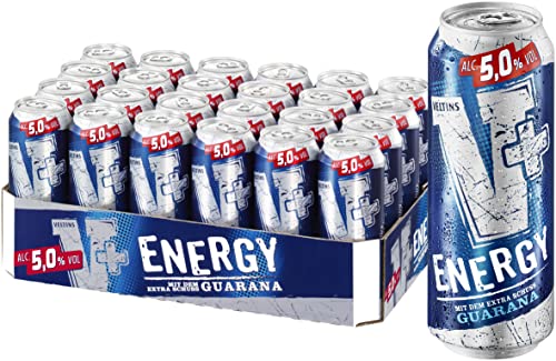 VELTINS V+ Energy Biermischgetränk, EINWEG (24 x 0.5 l Dose) von Veltins V+