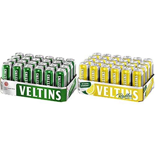 VELTINS Pilsener, EINWEG (24 x 0.5 l Dose) & Radler, EINWEG (24 x 0.5 l Dose) von Veltins