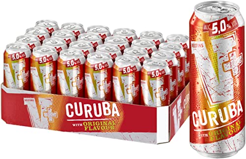 VELTINS V+ Curuba Biermischgetränk, EINWEG (24 x 0.5 l Dose) von Veltins V+