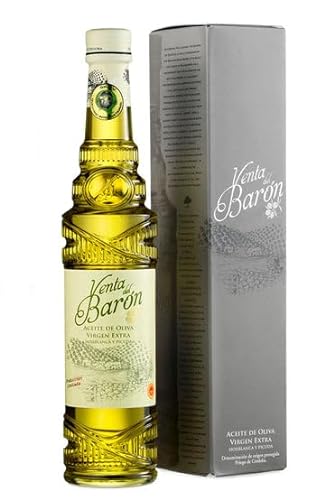 Venta del Barón - Preisgekröntes Premium Natives Extra Virgine Olivenöl - Kaltgepresst - Sehr hoher Polyphenolgehalt - 500 ml von Venta del Barón