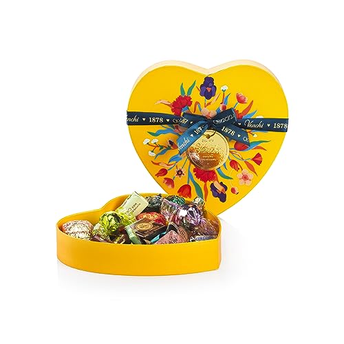 Venchi - Barock-Kollektion- Geschenkpackung Herz mit Pralinenmischung, 286 g - Geschenkidee - Glutenfrei von Venchi