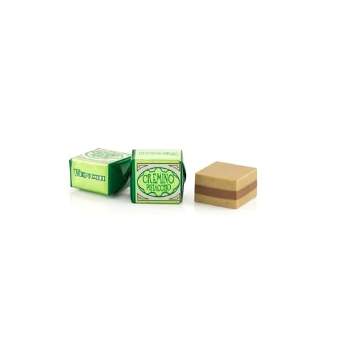 Venchi Cremino mit Pistazien in Großpackung, 1 kg – Praline mit 3 Schichten Schokolade mit Pistazienpaste – glutenfrei Venchi Cremino mit Pistazien in Großpackung, 1 kg – Praline mit 3 Schichten Schokolade mit Pistazienpaste – glutenfrei von Venchi