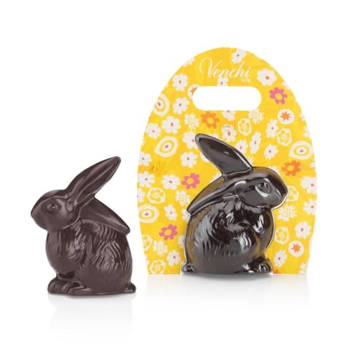 Venchi - Dunkle Schokolade Hase 60%, Glutenfrei, Vegan, 100 gr, Ostern Kollektion, Geschenkidee Venchi - Dunkle Schokolade Hase 60%, Glutenfrei, Vegan, 100 gr, Ostern Kollektion, Geschenkidee von Venchi