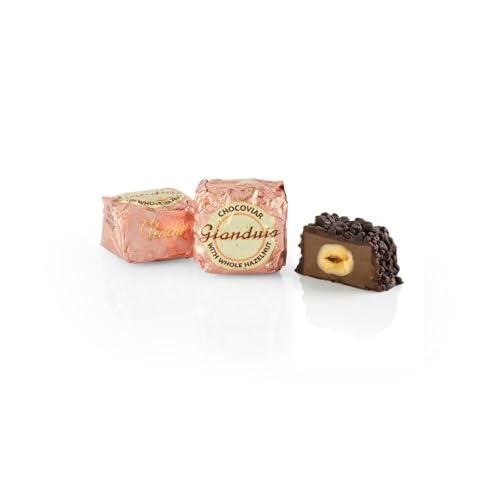 Venchi – Chocoviar Gianduia, 1 kg – Pralinen gefüllt mit Gianduia N. 3 mit ganzer IGP Piemont Haselnuss – lutenfrei – Vegan von Venchi