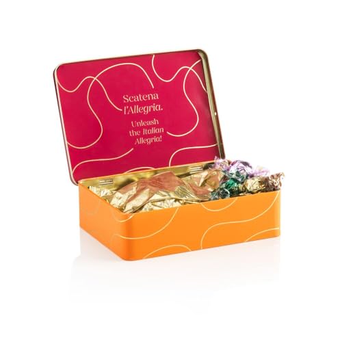 Venchi – Herbstkollektion – Dose mit verschiedenen Perlen-Pralinen 400 g – Mit IGP-Piemont Haselnuss – Glutenfrei - Geschenkidee Venchi – Herbstkollektion – Dose mit verschiedenen Perlen-Pralinen 400 g – Mit IGP-Piemont Haselnuss – Glutenfrei - Geschenkidee von Venchi