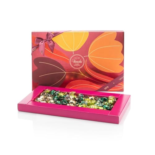 Venchi – Herbstkollektion – Geschenkbox mit verschiedenen Perlen-Pralinen 230 g – Mit IGP-Piemont Haselnuss - Glutenfrei - Geschenkidee Venchi – Herbstkollektion – Geschenkbox mit verschiedenen Perlen-Pralinen 230 g – Mit IGP-Piemont Haselnuss - Glutenfrei - Geschenkidee von Venchi