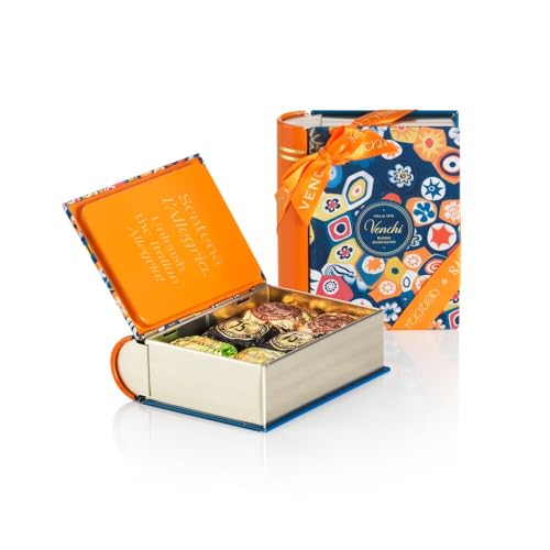 Venchi – Murrine Collection Kollektion – Mini-Buch mit verschiedenen Chocoviar-Pralinen, 115 g – Glutenfrei - Geschenkidee Venchi – Murrine Collection Kollektion – Mini-Buch mit verschiedenen Chocoviar-Pralinen, 115 g – Glutenfrei - Geschenkidee von Venchi