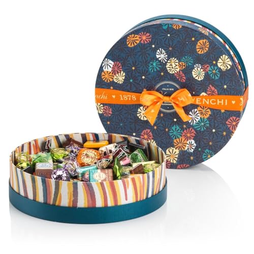 Venchi – Murrine-Kollektion – Blaue Hutschachtel mit sortierten Pralinen, 704 g – Glutenfrei - Geschenkidee Venchi – Murrine-Kollektion – Blaue Hutschachtel mit sortierten Pralinen, 704 g – Glutenfrei - Geschenkidee von Venchi