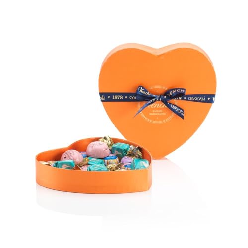 Venchi – Murrine-Kollektion – Geschenkbox in Herzform mit sortierten Pralinen Dolci Italiani, 268 g – Glutenfrei - Geschenkidee Venchi – Murrine-Kollektion – Geschenkbox in Herzform mit sortierten Pralinen Dolci Italiani, 268 g – Glutenfrei - Geschenkidee von Venchi